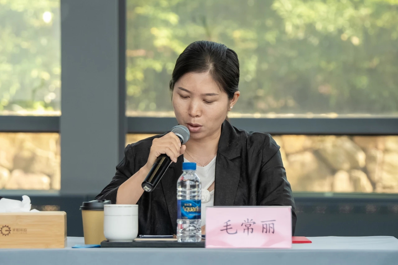 “工匠之星”培训会上作为代表发言